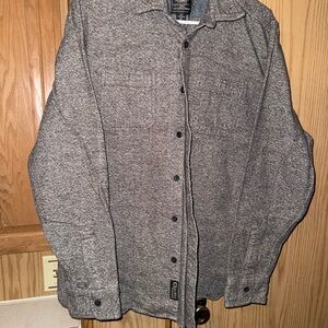 Grayers Charcoal Tan Shirt Jacket